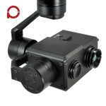 Mini Z10TIR 10x Zoom termocamera oggetto di tracciamento Gimbal fotocamera UAV / Drone per UAV Drone